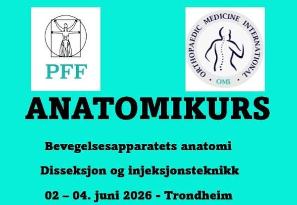 Anatomikurs i Trondheim