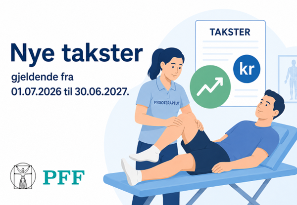 Nye takster i kraft fra 01.07.2026