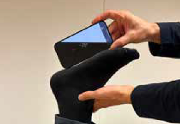 Kast goniometeret - bruk mobilen!